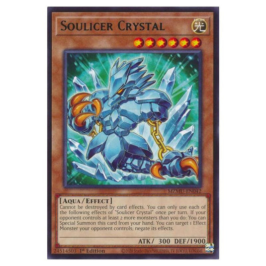 Yu-Gi-Oh! - Maze of Muertos - Soulicer Crystal (Rare) - MZMU-EN042