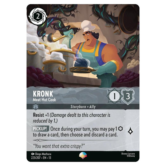 Lorcana - Attack of the Vine - Kronk - Meat Hut Cook (Epic) - 223/207