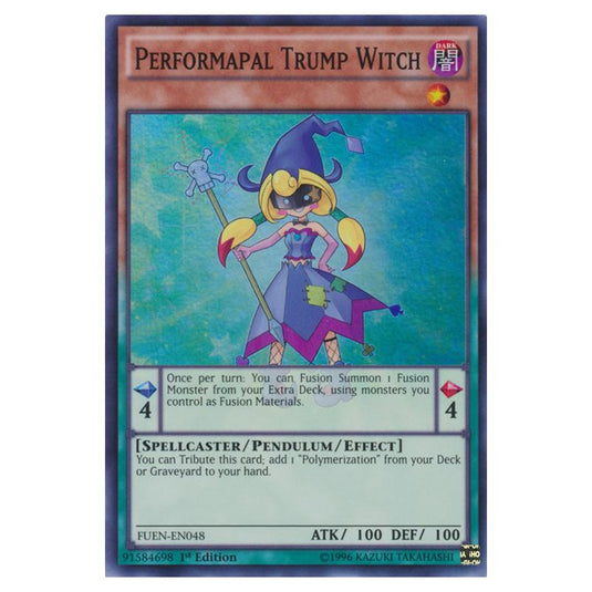 Yu-Gi-Oh! - Fusion Enforcers - Performapal Trump Witch (Super Rare) FUEN-EN048