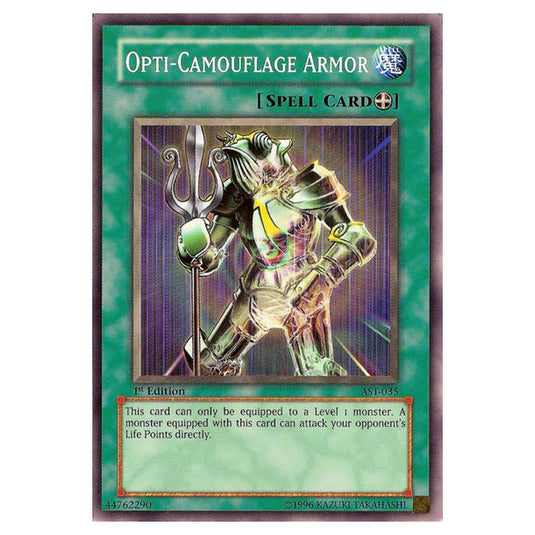Yu-Gi-Oh! - Ancient Sanctuary - Opti-Camouflage Armor (Short Print) AST-035