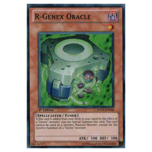 Yu-Gi-Oh! - Hidden Arsenal 3 - R-Genex Oracle (Super Rare) HA03-EN046