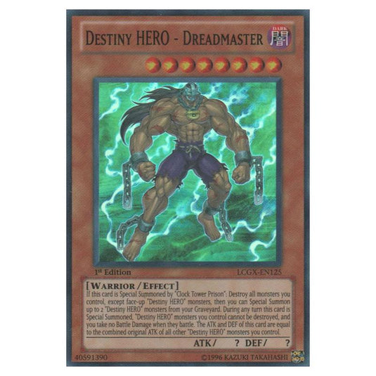 Yu-Gi-Oh! - Legendary Collection 2 - The Duel Academy Years Mega Pack - Destiny HERO - Dreadmaster (Super Rare) LCGX-EN125