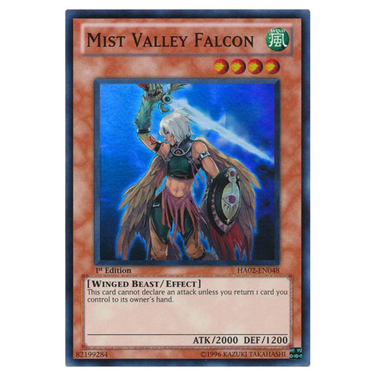 Yu-Gi-Oh! - Hidden Arsenal 2 - Mist Valley Falcon (Super Rare) HA02-EN048