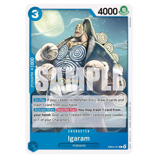 One Piece - OP14 - The Azure Sea's Seven - Igaram - EB04-021