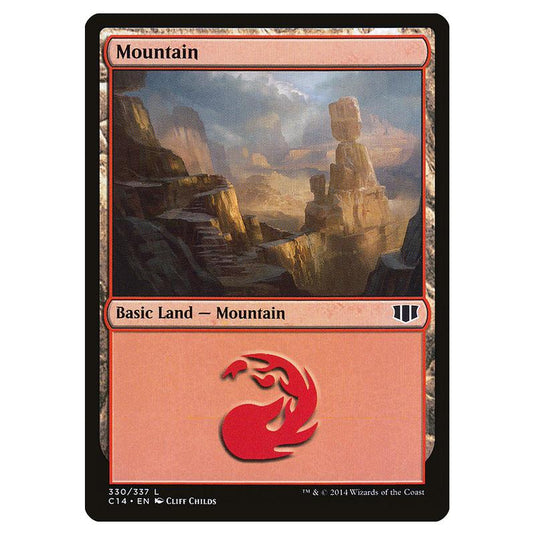Magic The Gathering - Commander 2014 - Mountain - 330