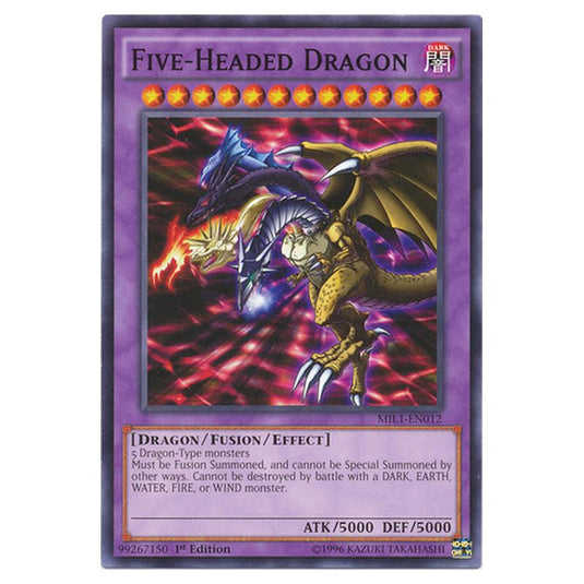 Yu-Gi-Oh! - Millennium Pack - Five-Headed Dragon (Common) MIL1-EN012