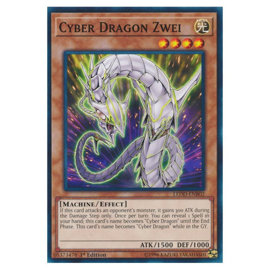Yu-Gi-Oh! - Legendary Dragon Decks - Cyber Dragon Zwei (Common) LEDD-ENB02