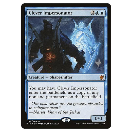 Magic The Gathering - Theros: Beyond Death Promos - Clever Impersonator - 034/269