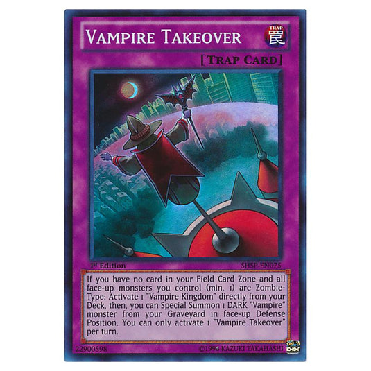 Yu-Gi-Oh! - Shadow Specters - Vampire Takeover (Super Rare) SHSP-EN075