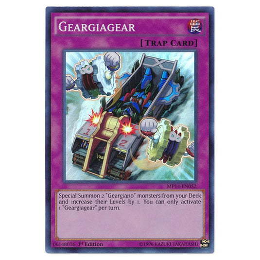 Yu-Gi-Oh! - 2014 Mega-Tin Mega Pack - Geargiagear (Super Rare) MP14-EN052