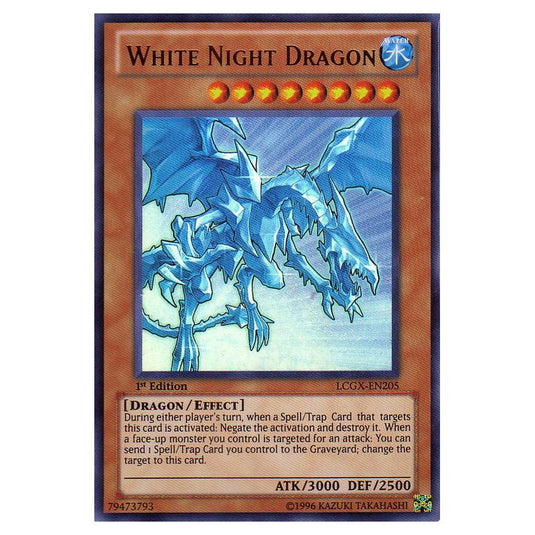 Yu-Gi-Oh! - Legendary Collection 2 - The Duel Academy Years Mega Pack - White Night Dragon (Ultra Rare) LCGX-EN205