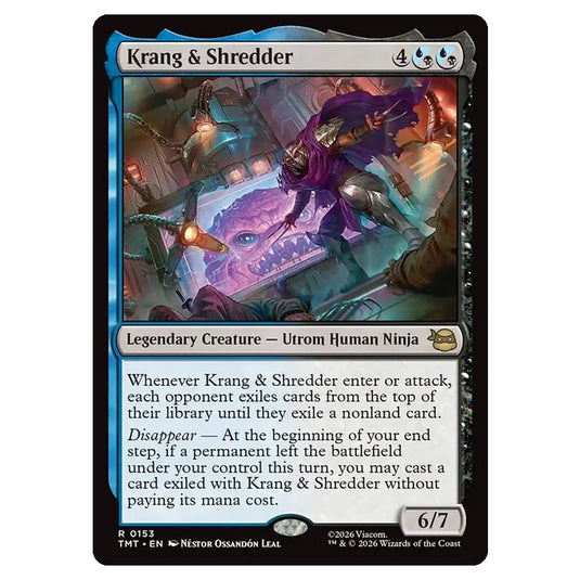 Magic The Gathering - Teenage Mutant Ninja Turtles - Krang & Shredder - 0153