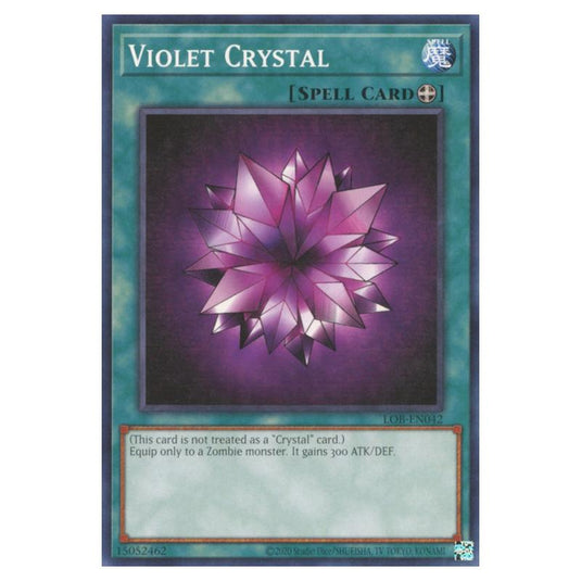 Yu-Gi-Oh! - Legend of Blue Eyes White Dragon (25th Anniversary Edition) - Violet Crystal (Common) - LOB25-EN042