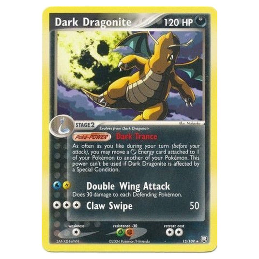 Pokemon - EX Team Rocket Returns - Dark Dragonite - 015/109