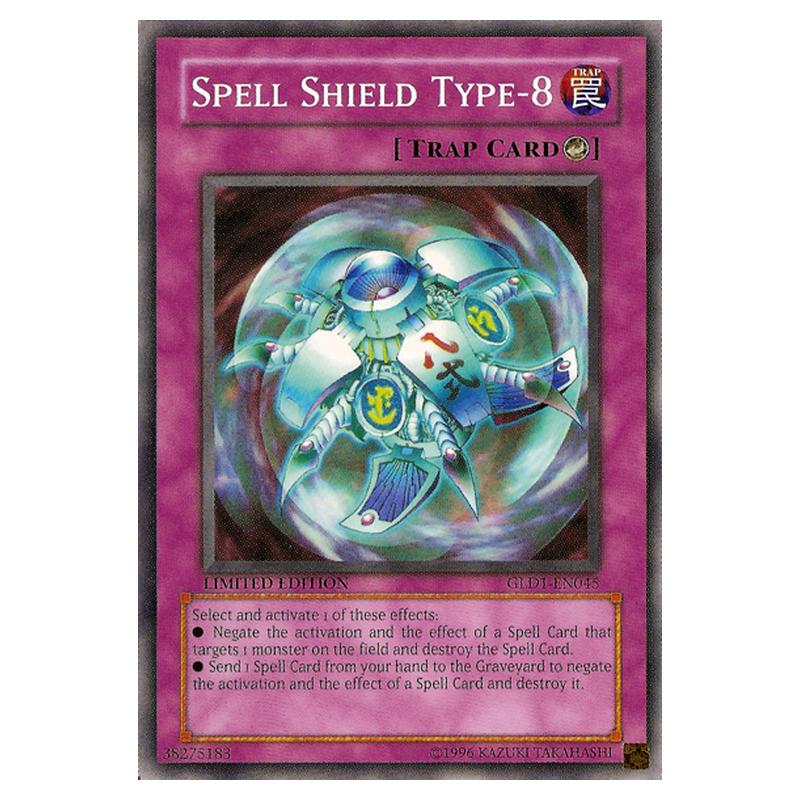 Yu-Gi-Oh! - Gold Series - Spell Shield Type-8 (Common) GLD1-EN045