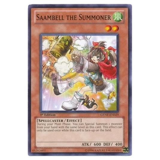 Yu-Gi-Oh! - Generation Force - Saambell the Summoner (Common) GENF-EN029