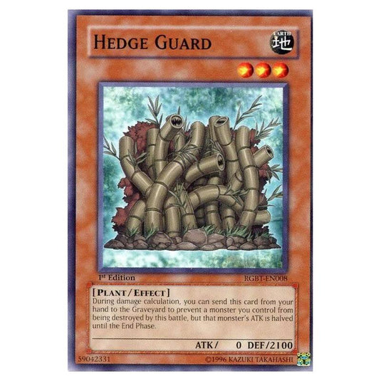 Yu-Gi-Oh! - Raging Battle - Hedge Guard (Common) RGBT-EN008