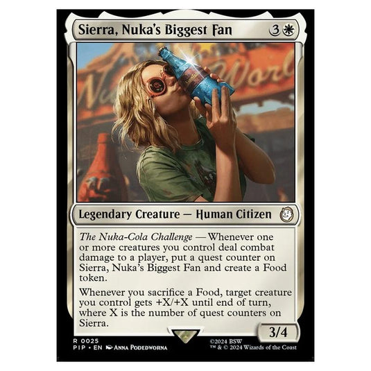Magic The Gathering - Universes Beyond - Fallout - Sierra, Nuka's Biggest Fan - 0025