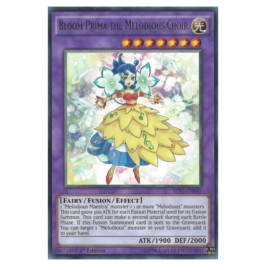 Yu-Gi-Oh! - Shining Victories - Bloom Prima the Melodious Choir (Rare) SHVI-EN045