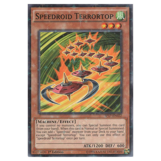 Yu-Gi-Oh! - Star Pack Battle Royal - Speedroid Terrortop (Starfoil Rare) SP17-EN022