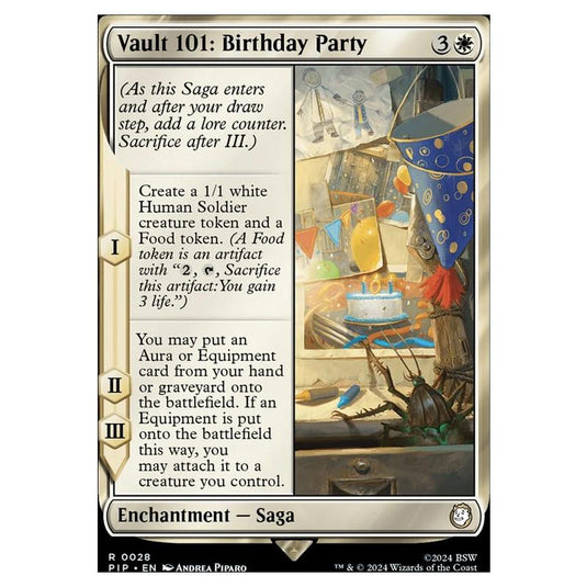 Magic The Gathering - Universes Beyond - Fallout - Vault 101: Birthday Party - 0028