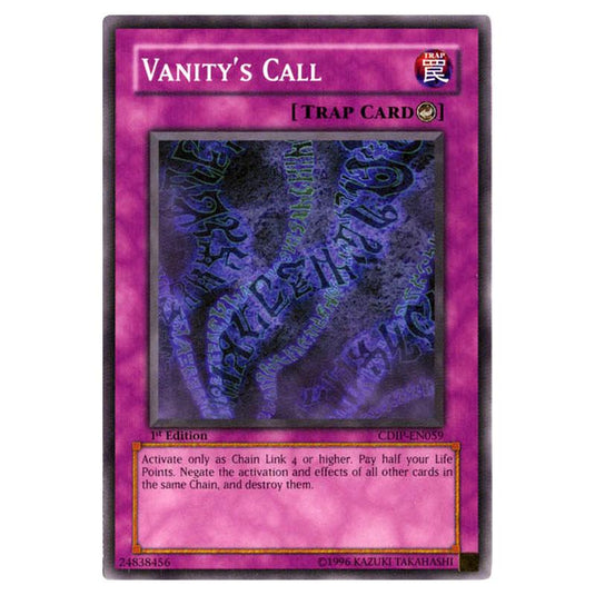 Yu-Gi-Oh! - Cyberdark Impact - Vanity's Call (Common) CDIP-EN059