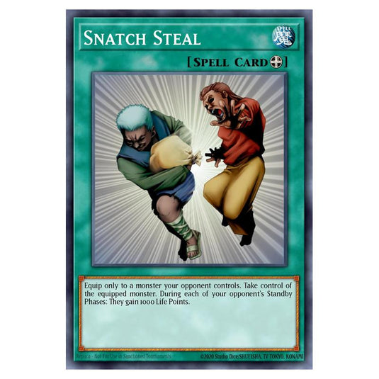 Yu-Gi-Oh! - Structure Deck - Zombie Madness - Snatch Steal (Common) SD2-EN013