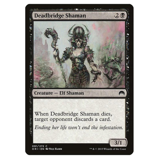 Magic The Gathering - Magic Origins - Deadbridge Shaman - 91/272 (Foil)