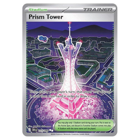 Pokemon - Mega Evolution - Chaos Rising - Prism Tower - 111/086