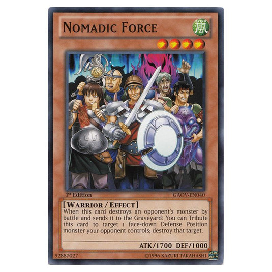 Yu-Gi-Oh! - Galactic Overlord - Nomadic Force (Short Print) GAOV-EN040