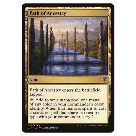 Magic The Gathering - Commander 2017 - Path of Ancestry - 056/309