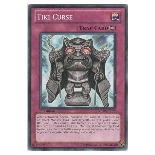 Yu-Gi-Oh! - Storm of Ragnarok - Tiki Curse (Common) STOR-EN079