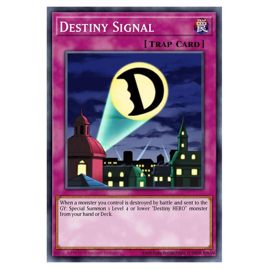 Yu-Gi-Oh! - Speed Duel GX - Duel Academy Box - Destiny Signal (Common) SGX1-ENB17