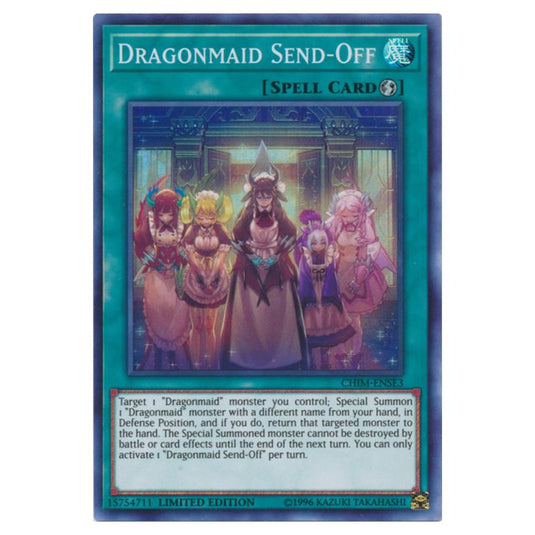 Yu-Gi-Oh! - Chaos Impact Special Edition - Dragonmaid Send-Off (Super Rare) CHIM-ENSE3