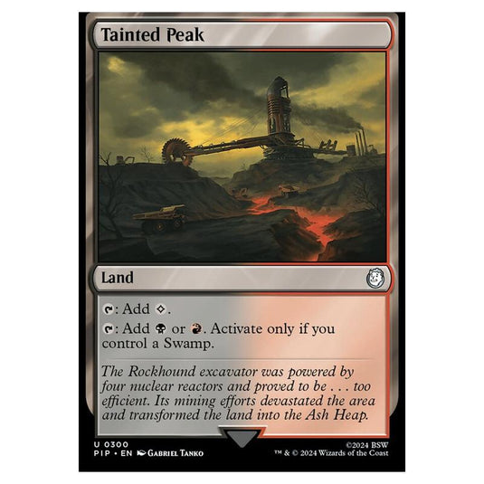 Magic The Gathering - Universes Beyond - Fallout - Tainted Peak - 0300