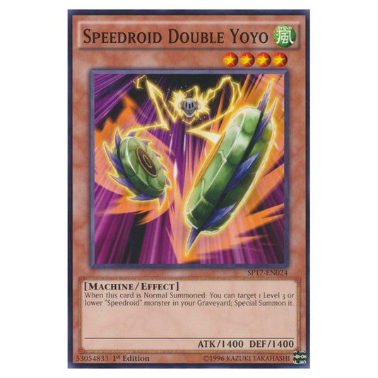 Yu-Gi-Oh! - Star Pack Battle Royal - Speedroid Double Yoyo (Common) SP17-EN024