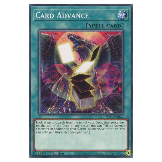 Yu-Gi-Oh! - Egyptian God Deck - Slifer the Sky Dragon - Card Advance (Common) EGS1-EN029