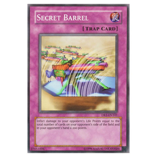 Yu-Gi-Oh! - Dark Revelation Volume 1 - Secret Barrel (Common) DR1-EN101