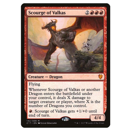 Magic The Gathering - Commander 2017 - Scourge of Valkas - 142/309