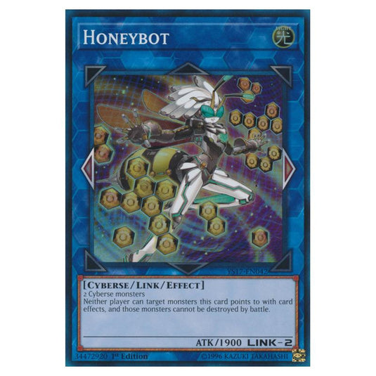 Yu-Gi-Oh! - Starter Deck - Link Strike - Honeybot (Super Rare) YS17-EN Yu-Gi-Oh! - Starter Deck - Link Strike - Honeybot (Super Rare) YS17-EN
