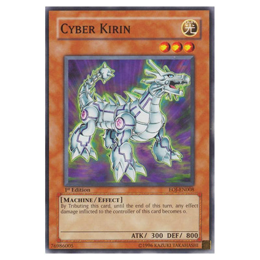 Yu-Gi-Oh! - Enemy of Justice - Cyber Kirin (Common) EOJ-EN008