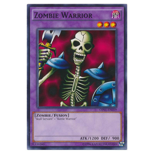 Yu-Gi-Oh! - OTS Tournament Pack 1 - Zombie Warrior (Short Print) OP01-EN019