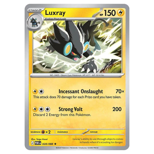 Pokemon - Mega Evolution - Perfect Order - Luxray
