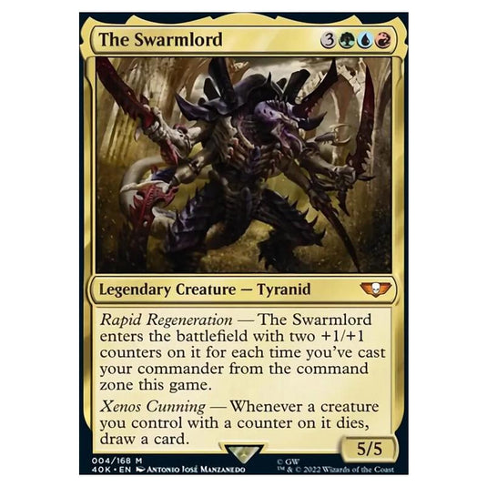Magic The Gathering - Universes Beyond - Warhammer 40k - The Swarmlord - 004/168