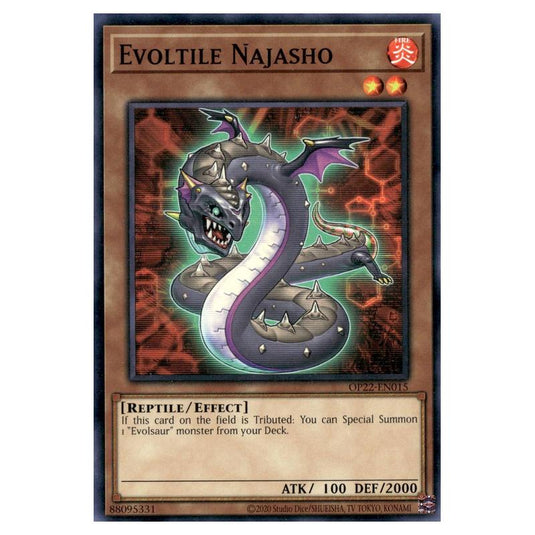 Yu-Gi-Oh! - OTS Tournament Pack 22 - Evoltile Najasho (Common) OP22-EN015