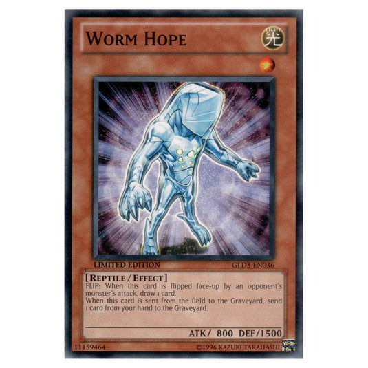 Yu-Gi-Oh! - Gold Series 3 - Worm Hope (Common) GLD3-EN036