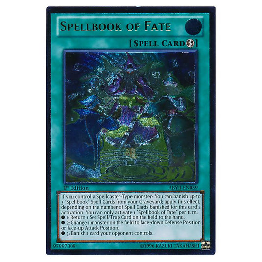 Yu-Gi-Oh! - Abyss Rising - Spellbook of Fate (Ultimate Rare) ABYR-EN059