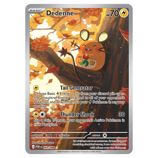 Pokemon - Mega Evolution - Perfect Order - Dedenne - 093/088