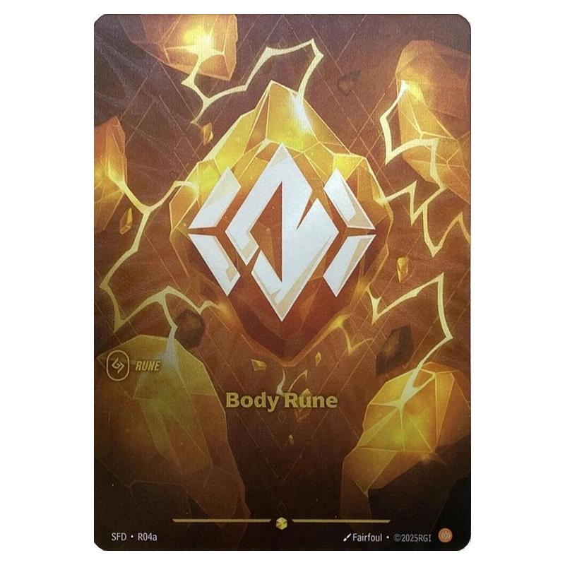 Riftbound: League of Legends TCG - Spiritforged - Body Rune - R04a/221