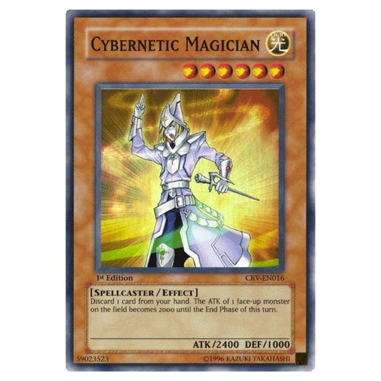 Yu-Gi-Oh! - Cybernetic Revolution - Cybernetic Magician (Super Rare) CRV-EN016